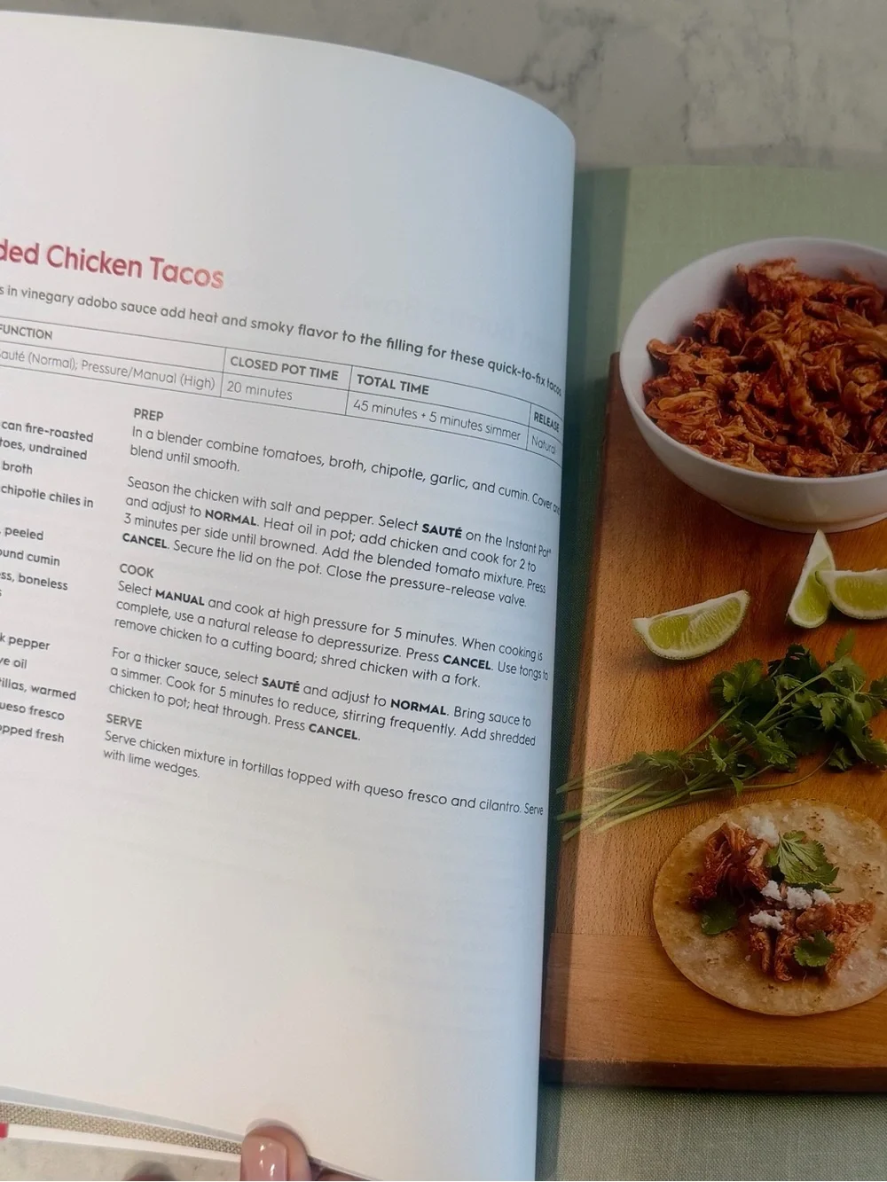 TWO Instant Pot Cookbooks